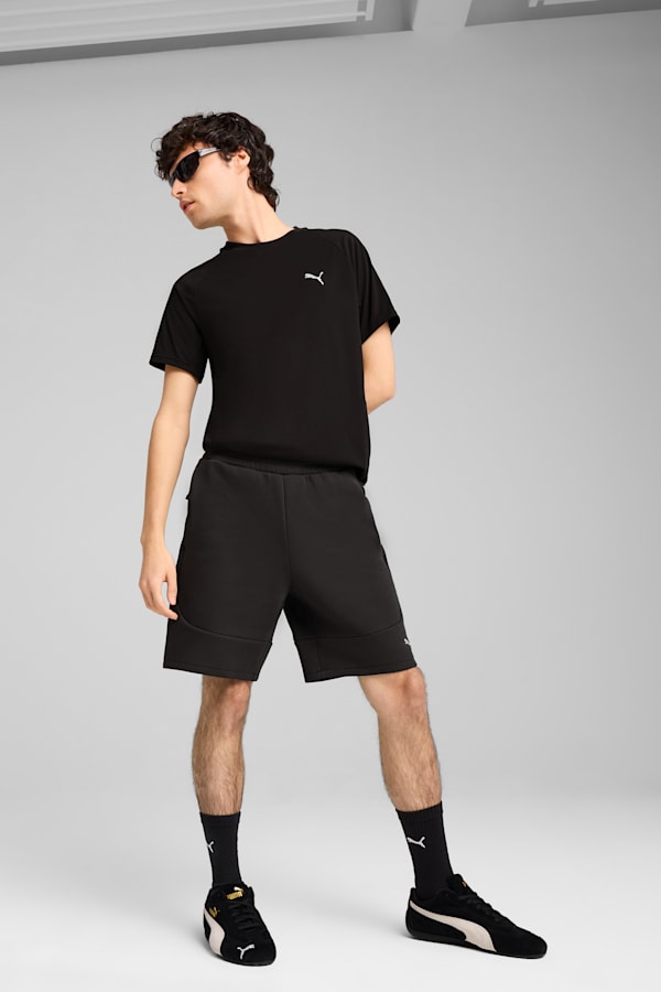 EVOSTRIPE 8" Shorts Men, PUMA Black, extralarge